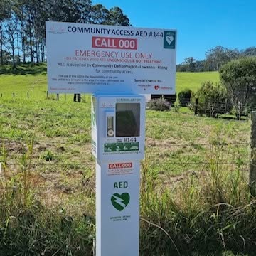 Community AED 144 installation