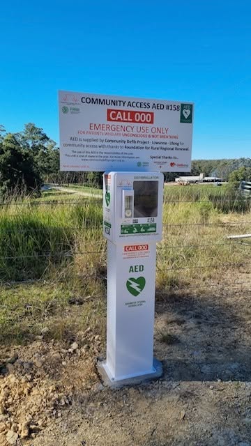 Community AED 158 installation