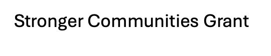 Spencer community sponsor 2